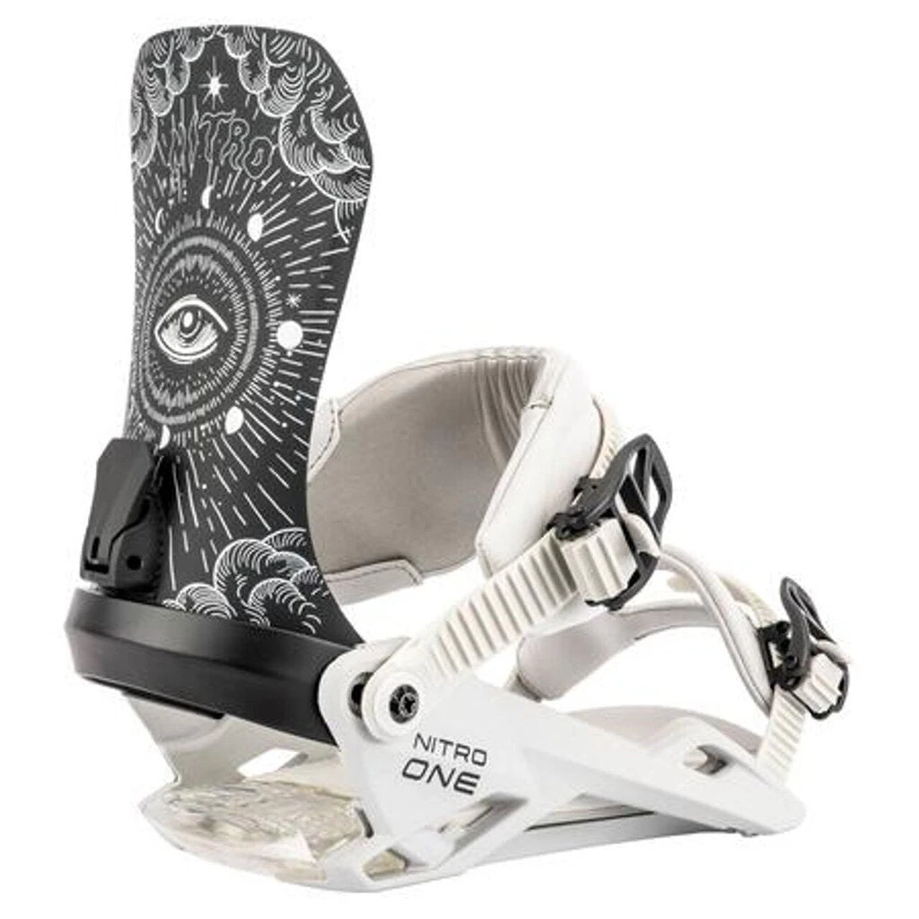 2023 Nitro One Snowboard Bindings 1 2023 Nitro One Snowboard Bindings