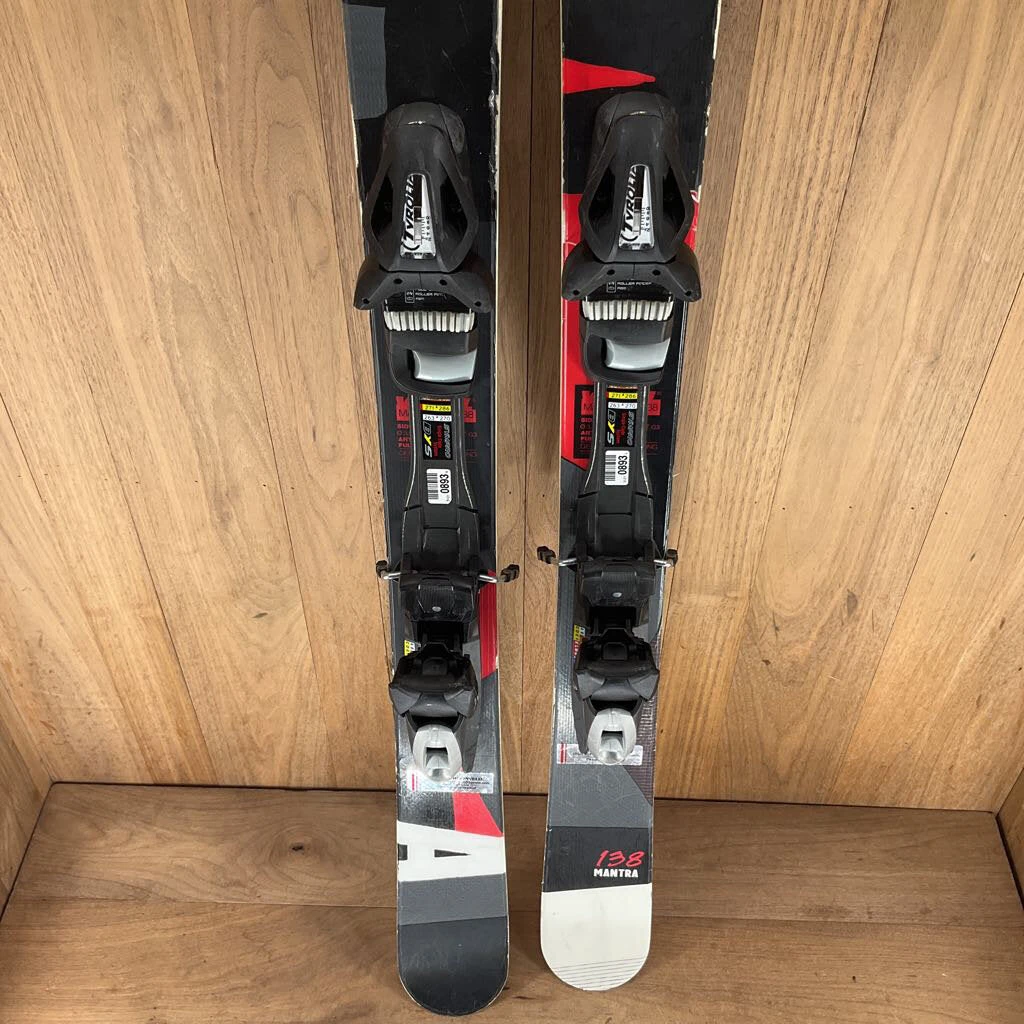 Volkl Mantra W/ Tyrolia Sympro SP 10 Demo Bindings 2 Volkl Mantra W/ Tyrolia Sympro SP 10 Demo Bindings - Image 2