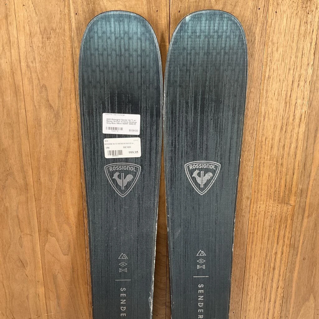 2023 Rossignol Sender 94 Ti W/ Marker Griffon 13 Demo Bindings 3 2023 Rossignol Sender 94 Ti W/ Marker Griffon 13 Demo Bindings - Image 3