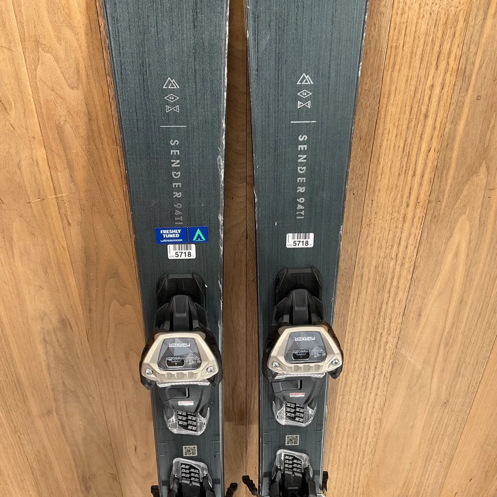 2023 Rossignol Sender 94 Ti W/ Marker Griffon 13 Demo Bindings 4 2023 Rossignol Sender 94 Ti W/ Marker Griffon 13 Demo Bindings - Image 4