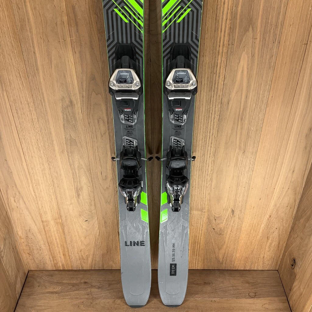 2023 Line Blade Optic 96 W/ Marker Griffon Demo Bindings 2 2023 Line Blade Optic 96 W/ Marker Griffon Demo Bindings - Image 2
