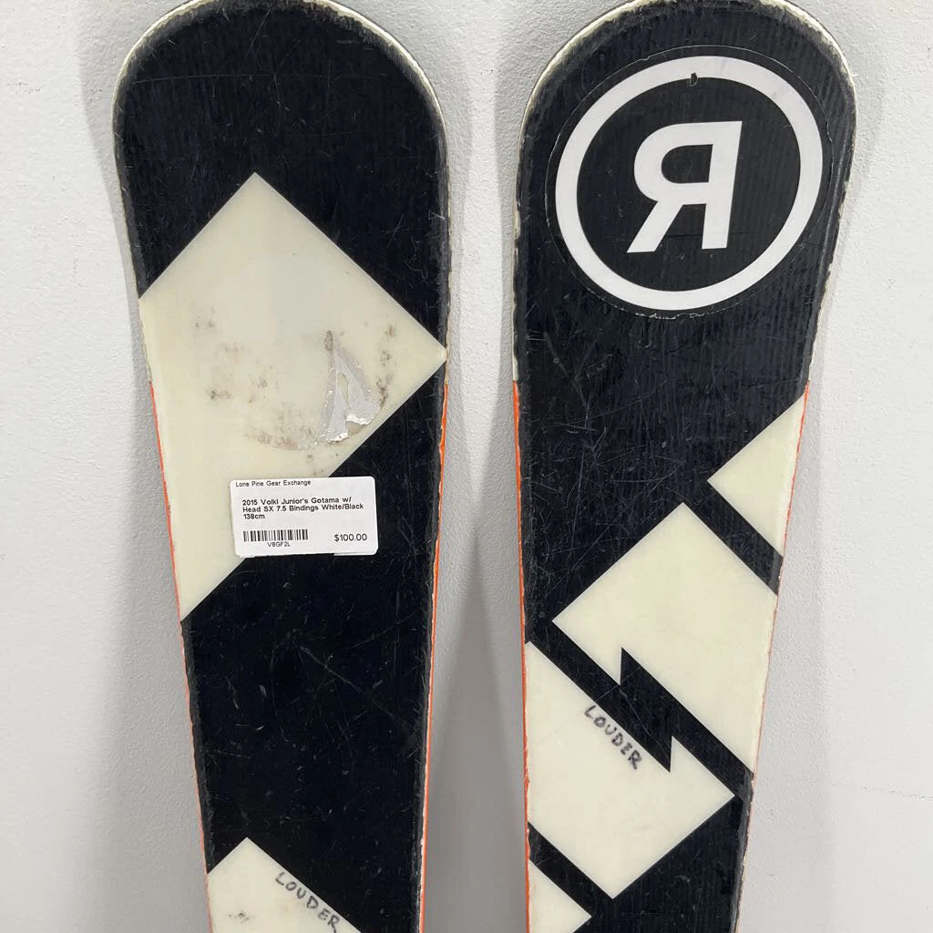 2015 Volkl Junior's Gotama W/ Head SX 7.5 Bindings 3 2015 Volkl Junior's Gotama W/ Head SX 7.5 Bindings - Image 3