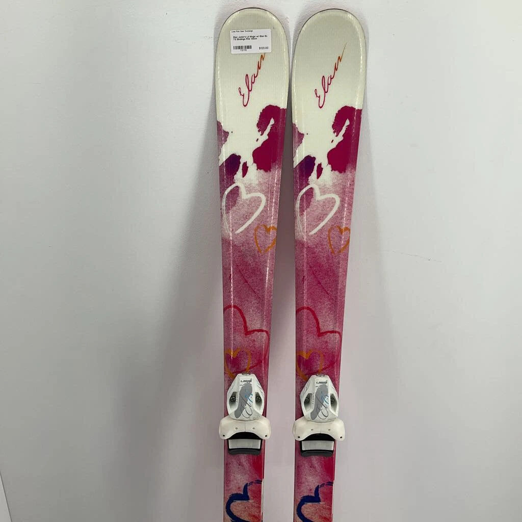 Elan Junior's Lil Magic W/ Elan EL 7.5 Bindings 1 Elan Junior's Lil Magic W/ Elan EL 7.5 Bindings