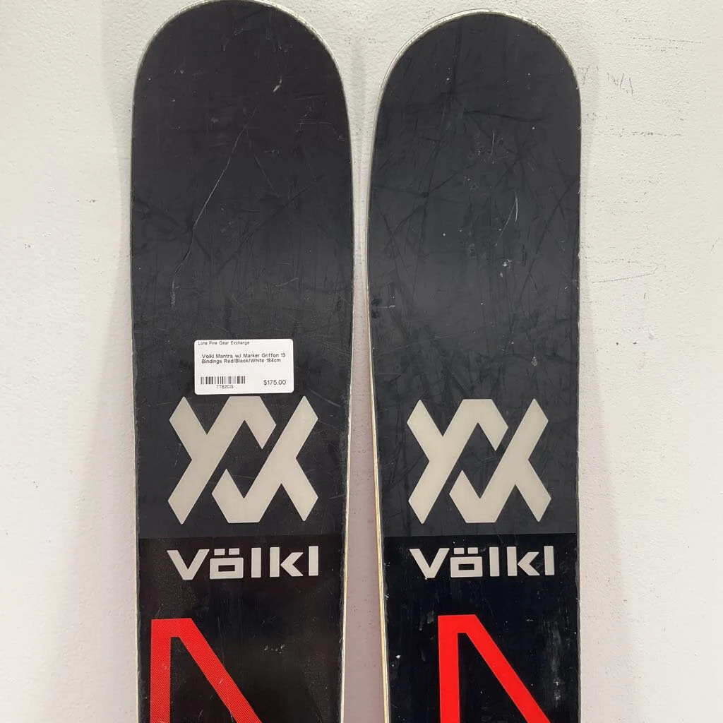 Volkl Mantra W/ Marker Griffon 13 Bindings 3 Volkl Mantra W/ Marker Griffon 13 Bindings - Image 3